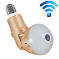 DP3 1,3 megapíxeles panorámica Universal bombilla cámara teléfono móvil instalación remota red doméstica monitoreo HD, 1.3 Megapixel Panoramic