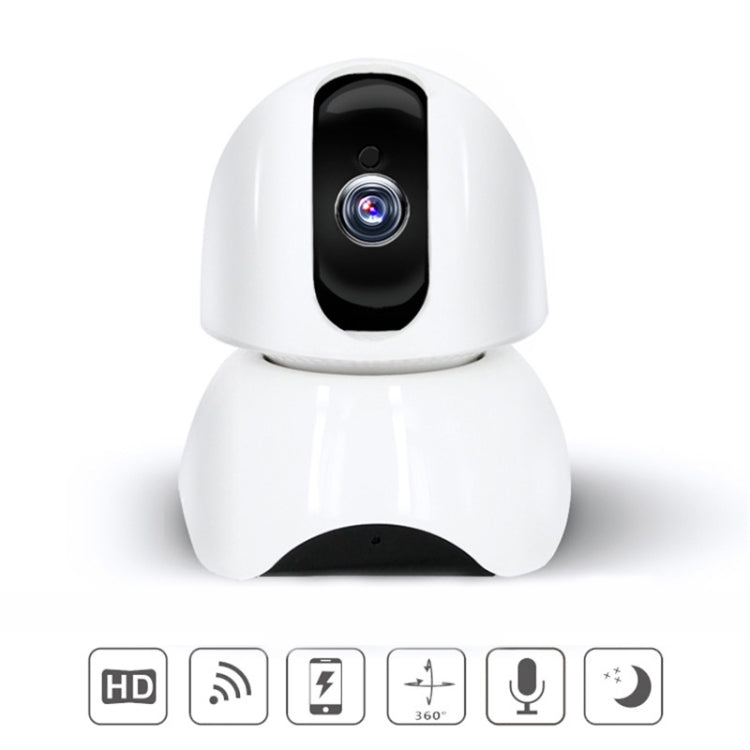 Anpwoo-YT003 2,0 Mega lente de 3,6 mm gran angular 1080P cámara con monitor WIFI inteligente, compatible con visión nocturna y almacenamiento de expansión de tarjeta TF, enchufe de la UE, YT003