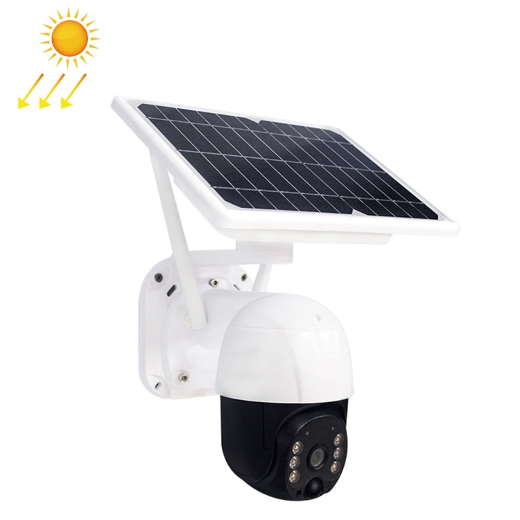 T23 2288 x 1288P Full HD Cámara WiFi con energía solar, compatible con alarma PIR, visión nocturna, audio bidireccional, tarjeta TF, Include Battery