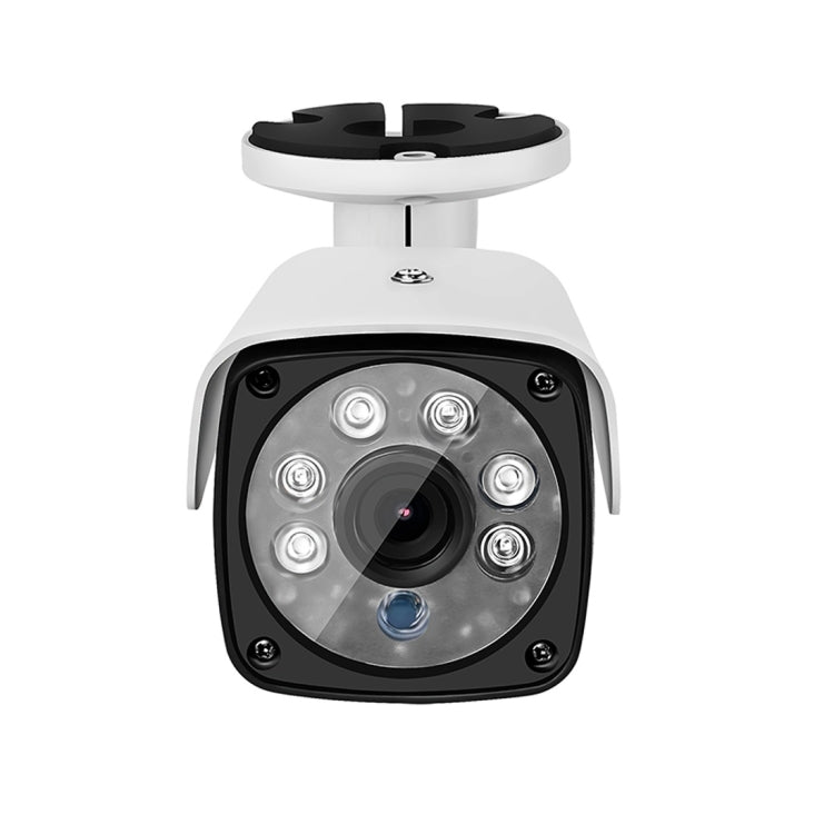 633H2 / A 1080P Lente de 3,6 mm Sistema de vigilancia CCTV DVR Cámara bala de seguridad interior resistente a la intemperie IP66 con matriz de 6 LED, compatible con visión nocturna, 633H2 / A Black, 633H2 / A White
