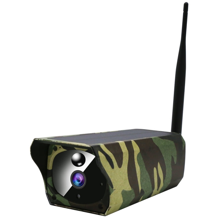 VESAFE VS-Y4 1080P HD Cámara IP WiFi solar con batería, compatible con detección de movimiento PIR, visión nocturna por infrarrojos y tarjeta TF (64 GB máx.), VS-Y4