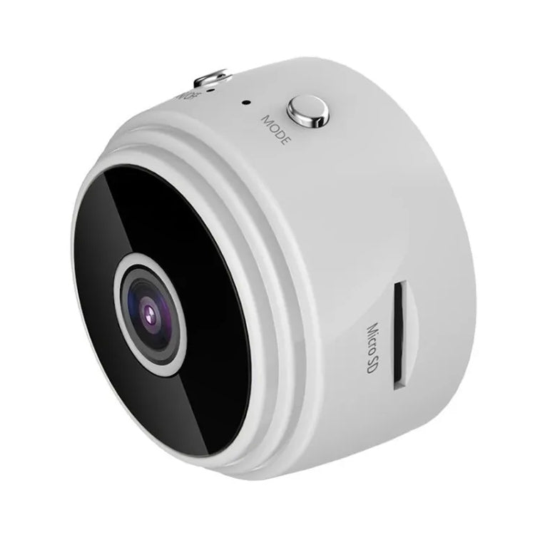 Grabador gran angular de cámara de red inalámbrica Wifi A9 720P, A9 720P (White), A9 720P (Black)