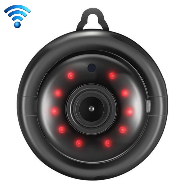 Anpwoo MN001 3518Ev200 1.0 MP Mini HD WiFi cámara IP con 6 LED infrarrojos, compatible con detección de movimiento, visión nocturna y tarjeta TF (máx. 64 GB), MN001