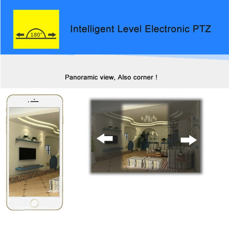 Anpwoo MN001 3518Ev200 1.0 MP Mini HD WiFi cámara IP con 6 LED infrarrojos, compatible con detección de movimiento, visión nocturna y tarjeta TF (máx. 64 GB), MN001
