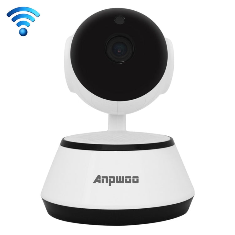 Cámara IP Anpwoo YT001 720P HD WiFi con 6 LED infrarrojos, compatible con detección de movimiento, visión nocturna y tarjeta TF (máx. 64 GB), YT001