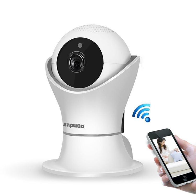 Cámara IP Anpwoo Hercules GM8135 + SC2145 1080P HD WiFi, compatible con detección de movimiento, visión nocturna por infrarrojos y tarjeta TF (máx. 128 GB), Hercules
