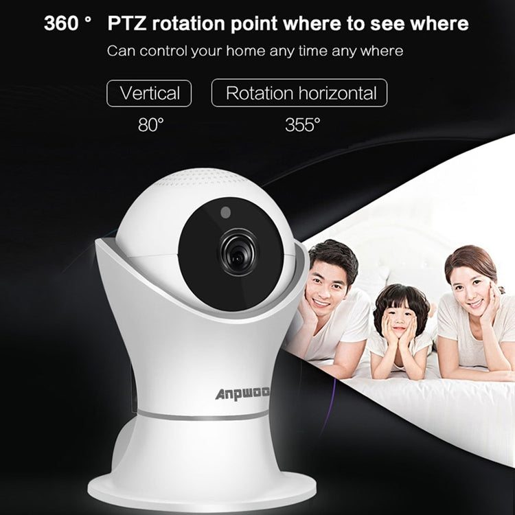 Cámara IP Anpwoo Hercules GM8135 + SC2145 1080P HD WiFi, compatible con detección de movimiento, visión nocturna por infrarrojos y tarjeta TF (máx. 128 GB), Hercules