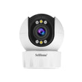 SriHome SH046 Sistema de cámara de seguridad para el hogar inalámbrico de bajo consumo de energía FHD de 4,0 millones de píxeles, SH046
