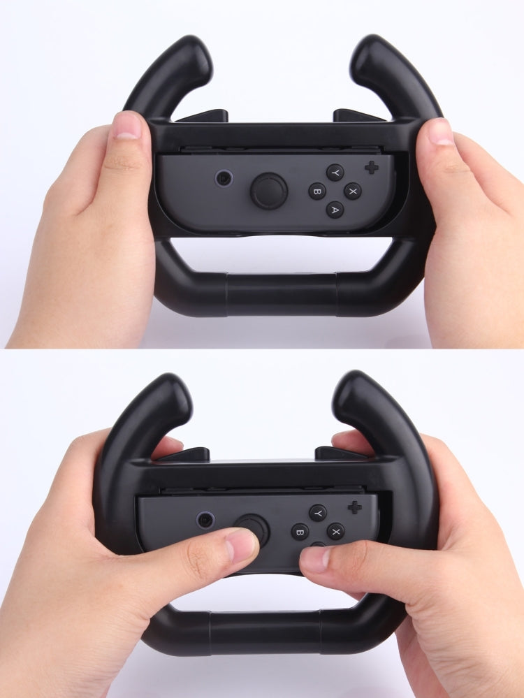 Para Nintendo Switch Joy-Con Controller (no incluido) Volante semicircular para juegos, Semicircle Steering Wheel