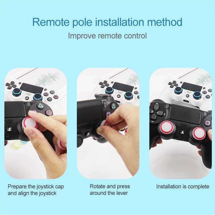 Funda protectora de silicona luminosa de 20 piezas para mando de PS4 / PS3 / PS2 / XBOX360 / XBOXONE / WIIU