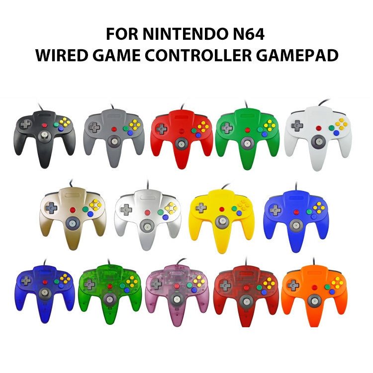 Para Nintendo N64 Controlador de juegos con cable Gamepad