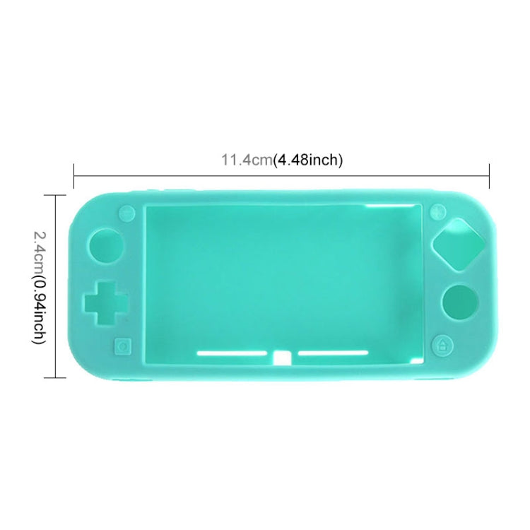 Funda protectora de cobertura total de silicona IPLAY Game Host con protector de pantalla para Switch Lite