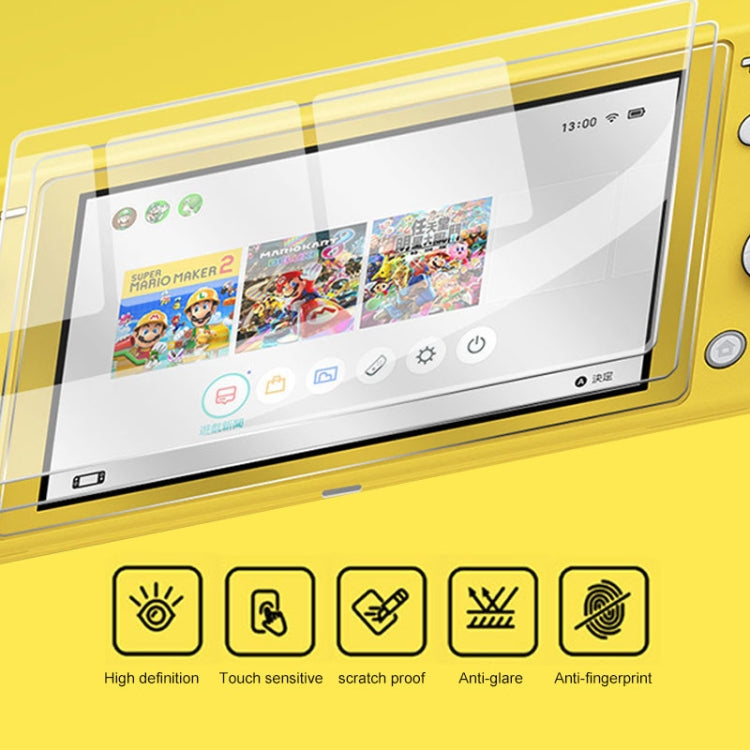 Funda protectora de cobertura total de silicona IPLAY Game Host con protector de pantalla para Switch Lite