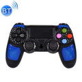 Controlador inalámbrico Bluetooth con textura de diamante, placa táctil de choque, controlador de mango de juego con indicador inteligente para Sony PS4