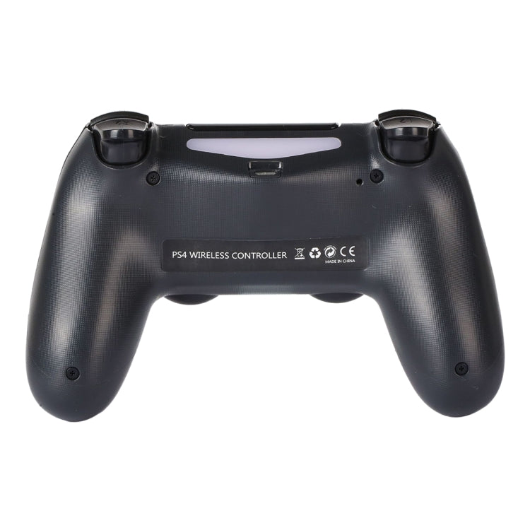Controlador inalámbrico Bluetooth con textura de diamante, placa táctil de choque, controlador de mango de juego con indicador inteligente para Sony PS4