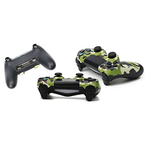 Controlador de juego con cable para Sony PS4, Green Camouflage