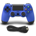 Controlador de juego con cable para Sony PS4, Blue, Red, White, Black, Gold, Silver
