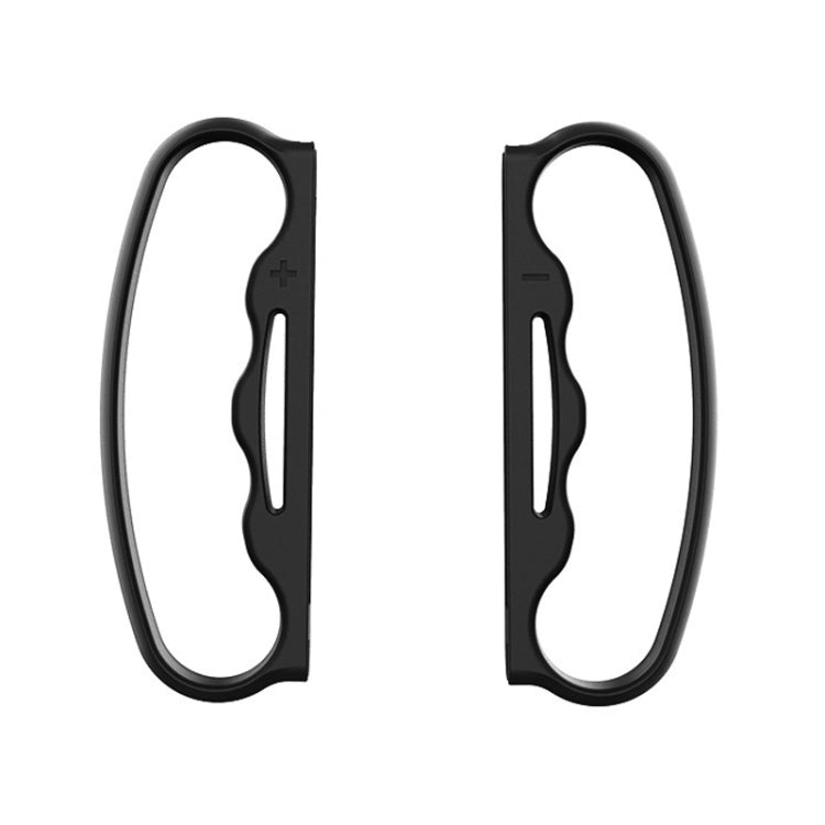 Empuñadura de boxeo con mango pequeño iPlay, empuñadura de mando con correa para Switch Joy-Con, Black, Red