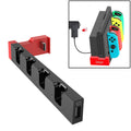 IPega PG-9186 controlador de juego cargador soporte de estación de carga con indicador para Nintendo Switch Joy-Con, PG-9186