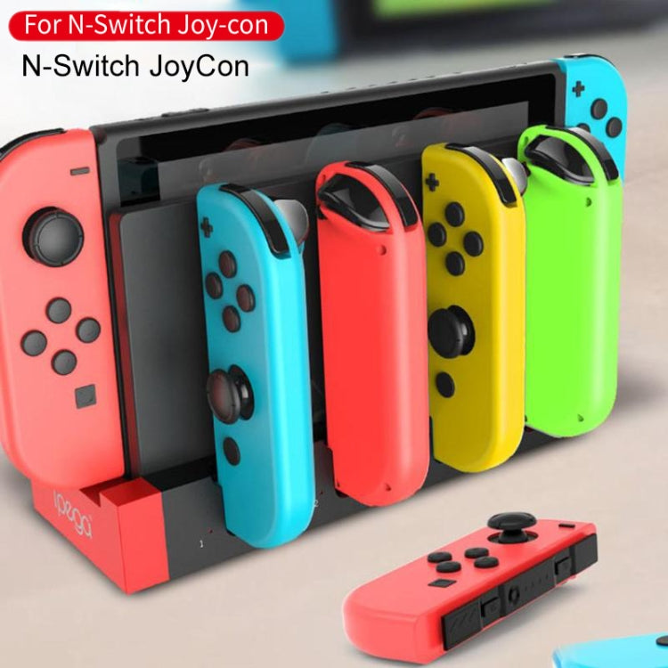 IPega PG-9186 controlador de juego cargador soporte de estación de carga con indicador para Nintendo Switch Joy-Con, PG-9186