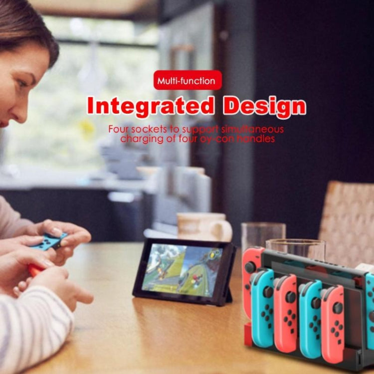 IPega PG-9186 controlador de juego cargador soporte de estación de carga con indicador para Nintendo Switch Joy-Con, PG-9186
