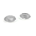 2 tapas de agarre para juegos con textura de diamante para PS5, Clear White, Green, Blue, Red
