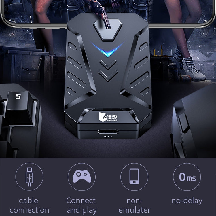 GAMWING Mix Pro Convertidor de ratón y teclado para juegos de teléfono móvil