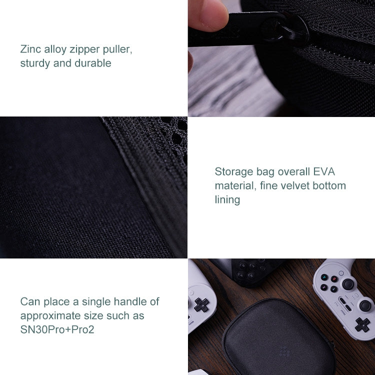 Bolsa de almacenamiento para mando de 8Bitdo para SN30 PRO 2 / SN30 PRO+, For SN30 PRO 2 / SN30 PRO+