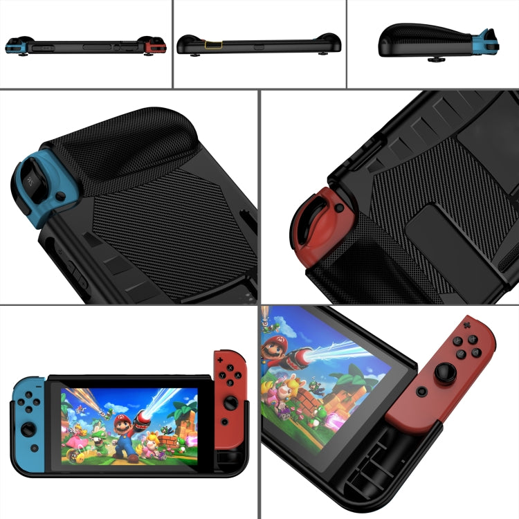 Resistencia a la caída de la carcasa protectora suave de TPU para Nintendo Switch