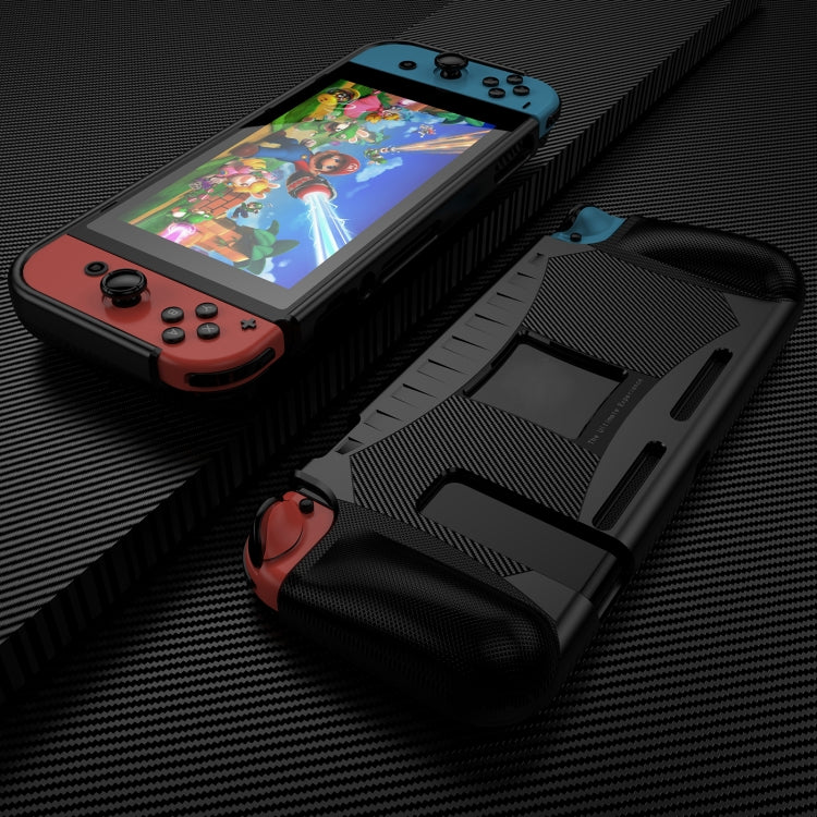 Resistencia a la caída de la carcasa protectora suave de TPU para Nintendo Switch