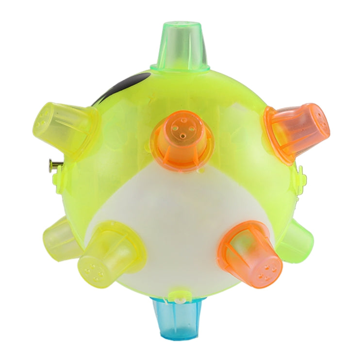3 PCS divertidos juguetes de bola de música de baile con luz LED que destellan que destellan, entrega al azar del color, Dancing Ball