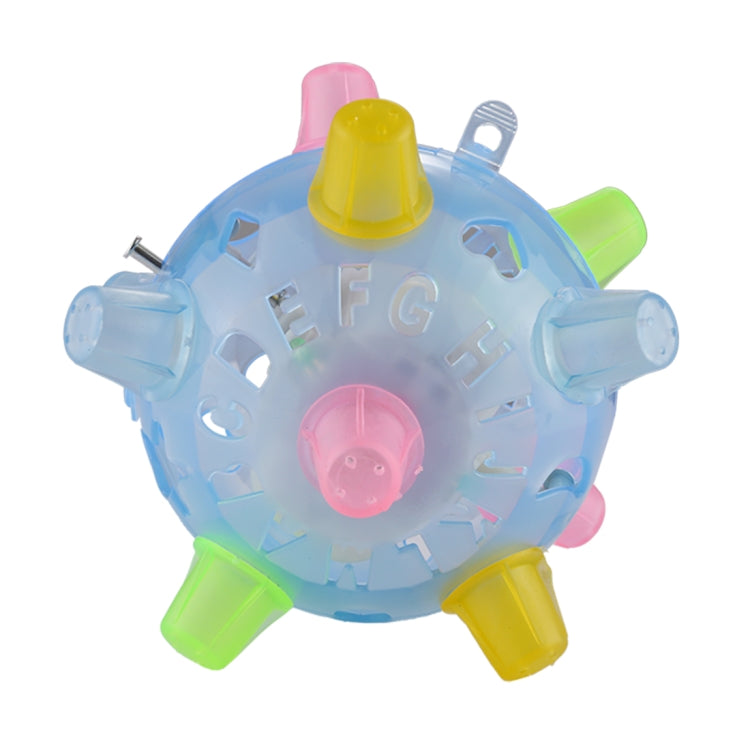 3 PCS divertidos juguetes de bola de música de baile con luz LED que destellan que destellan, entrega al azar del color, Dancing Ball