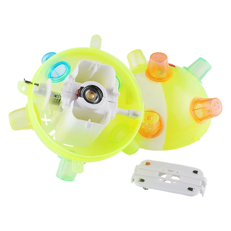 3 PCS divertidos juguetes de bola de música de baile con luz LED que destellan que destellan, entrega al azar del color, Dancing Ball