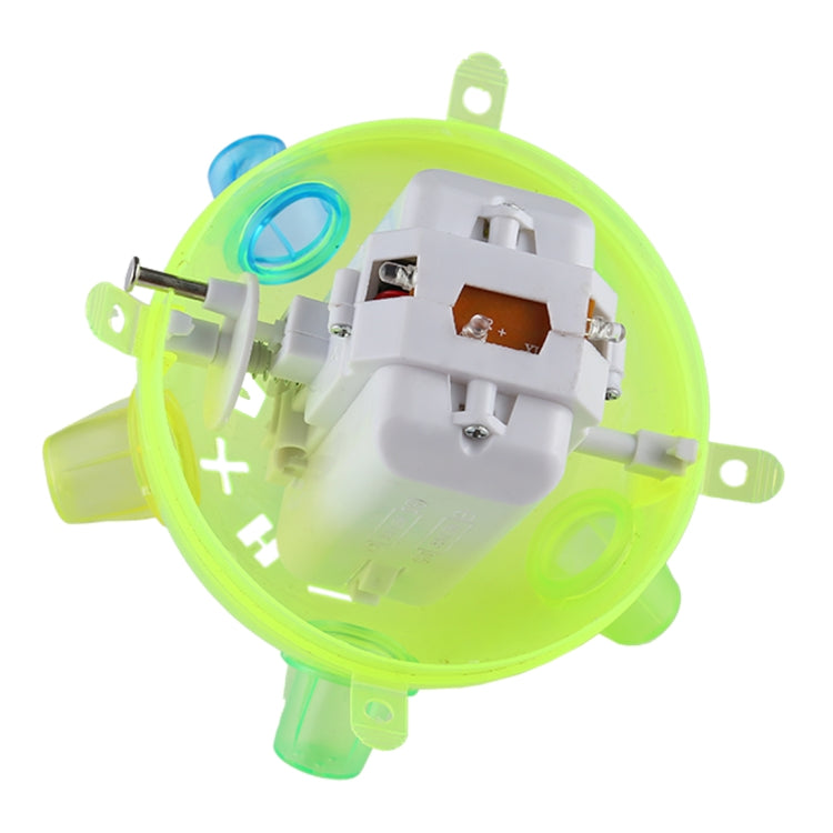 3 PCS divertidos juguetes de bola de música de baile con luz LED que destellan que destellan, entrega al azar del color, Dancing Ball