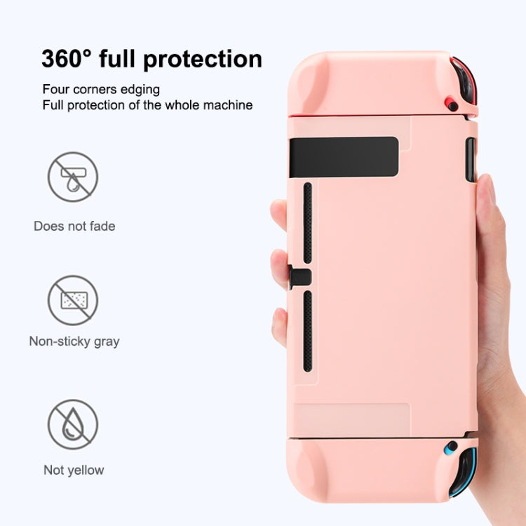 Para Nintendo Switch Funda de TPU a prueba de golpes de color puro