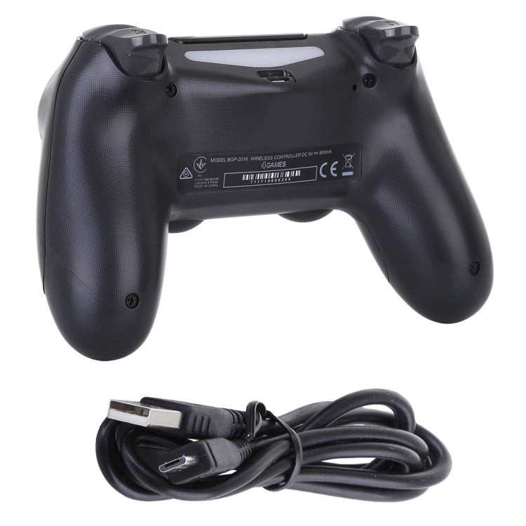 Controlador de juego inalámbrico Bluetooth con botón de copo de nieve para Sony PS4
