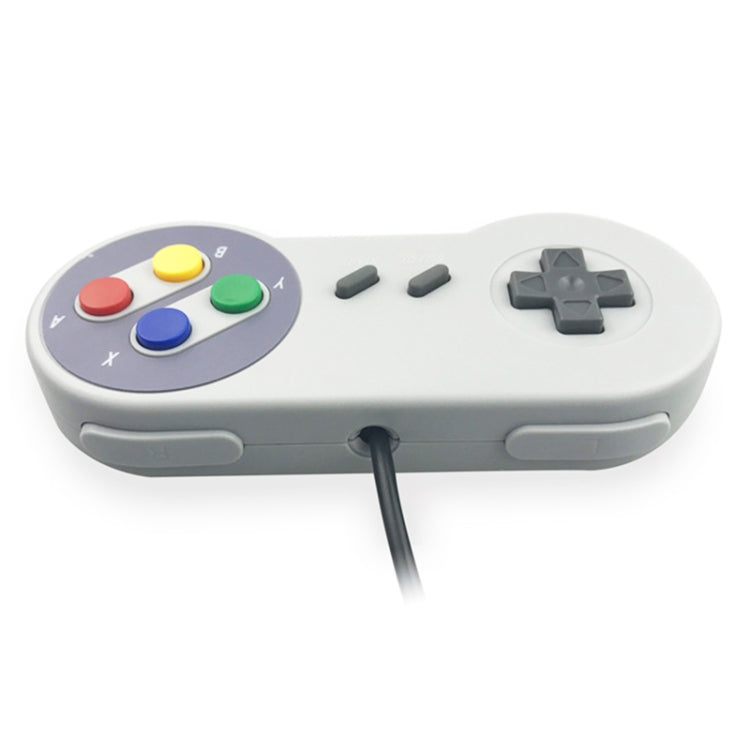 Controlador de mango de juego con cable de ordenador de color mezclado con interfaz USB, USB Wired Game Handle Controller