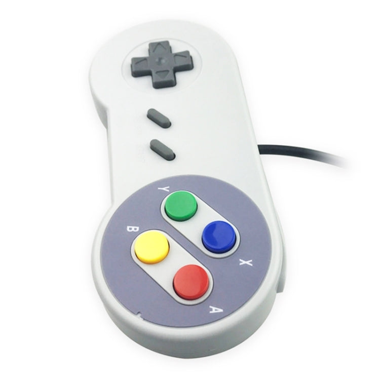 Controlador de mango de juego con cable de ordenador de color mezclado con interfaz USB, USB Wired Game Handle Controller