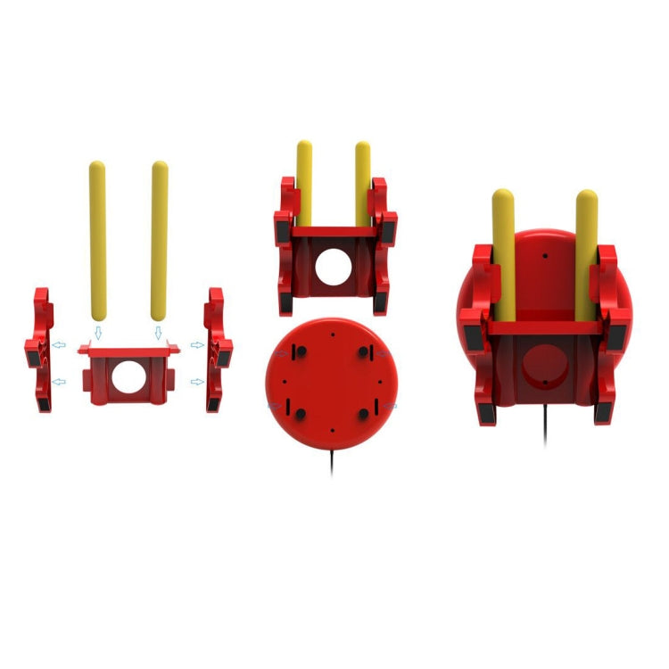 DOBE TNS-1867 Baquetas para videojuegos, controlador, kits de batería Taiko para Nintendo Switch, For Nintendo Switch