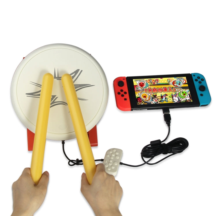 DOBE TNS-1867 Baquetas para videojuegos, controlador, kits de batería Taiko para Nintendo Switch, For Nintendo Switch