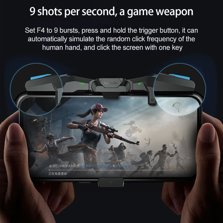 GameSir F4 plegable con forma de ala de águila, condensador de conexión directa física, Gamepad Compatible con dispositivos con sistema IOS y Android, F4
