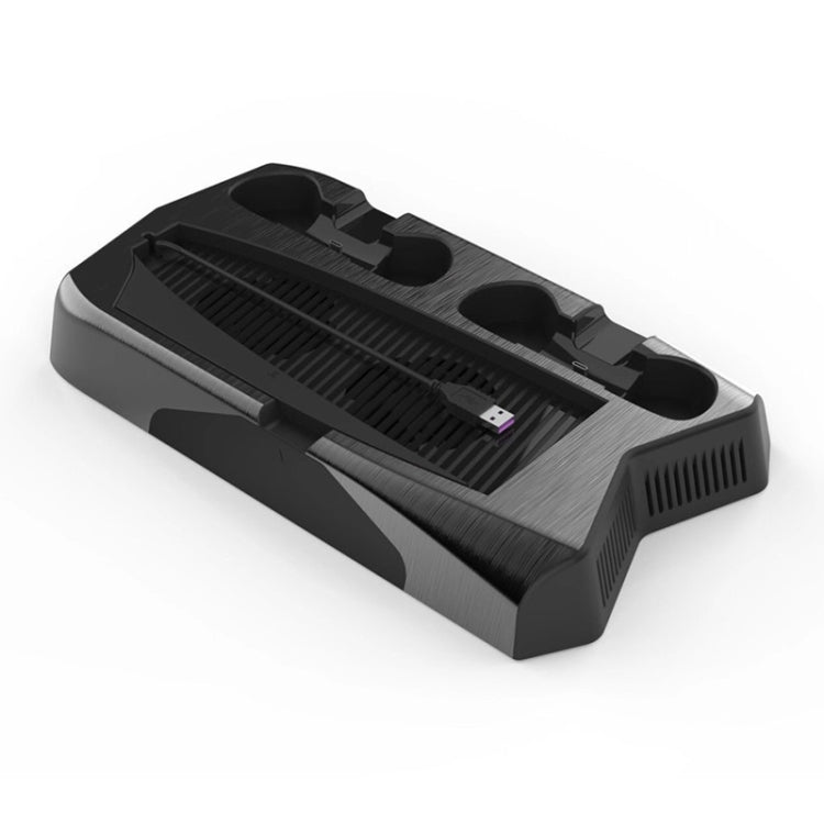 Base de ventilador de refrigeración de carga multifunción KJH P5-010-2 con soporte de bandeja de almacenamiento para PS5 De / UHD, KJH P5-010-2