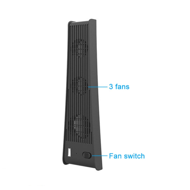 Ventilador de refrigeración de consola KJH P5-009 para PS5, P5-009(Black), P5-009(White)