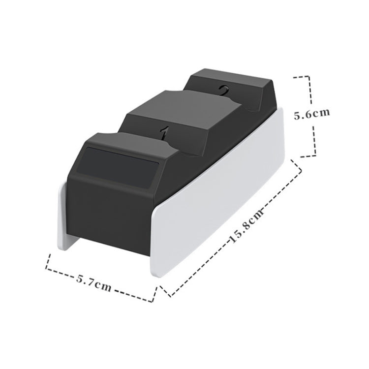 Cargador de asiento doble para controlador de juego iPlay HBP-245 para PS5, HBP-245