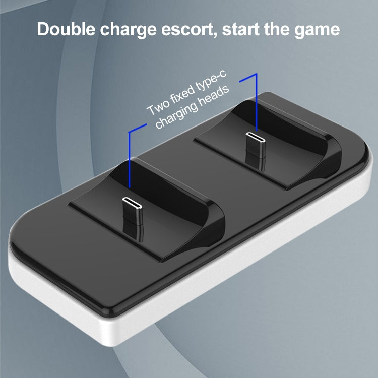Estación base de carga para PS5, soporte de carga doble, iPlay HBP-275, HBP-275