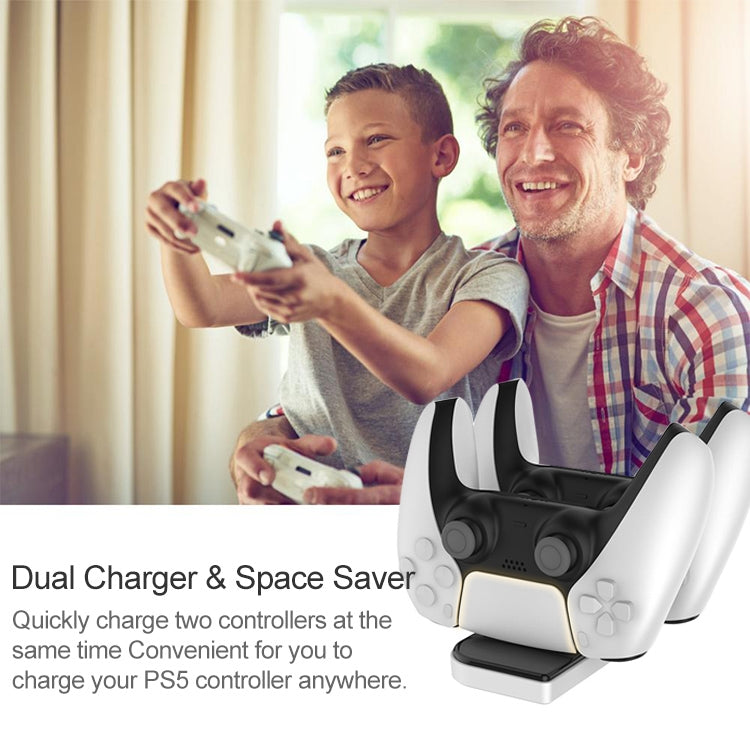 Estación base de carga para PS5, soporte de carga doble, iPlay HBP-275, HBP-275
