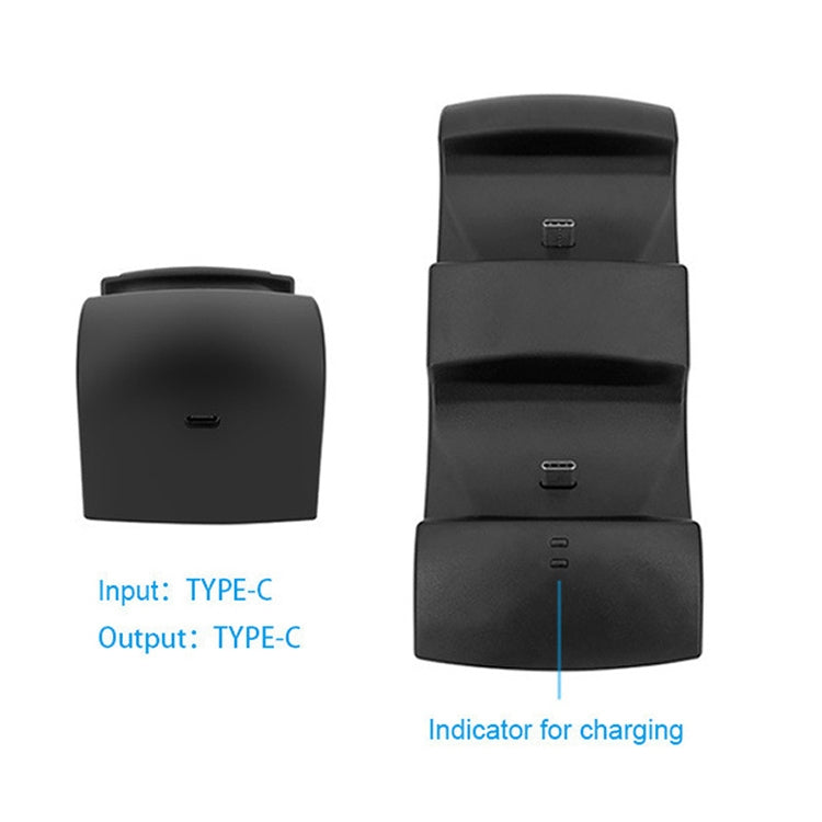Base de estación de carga de controlador dual KJH para PS5, Charging Station Cradle For PS5