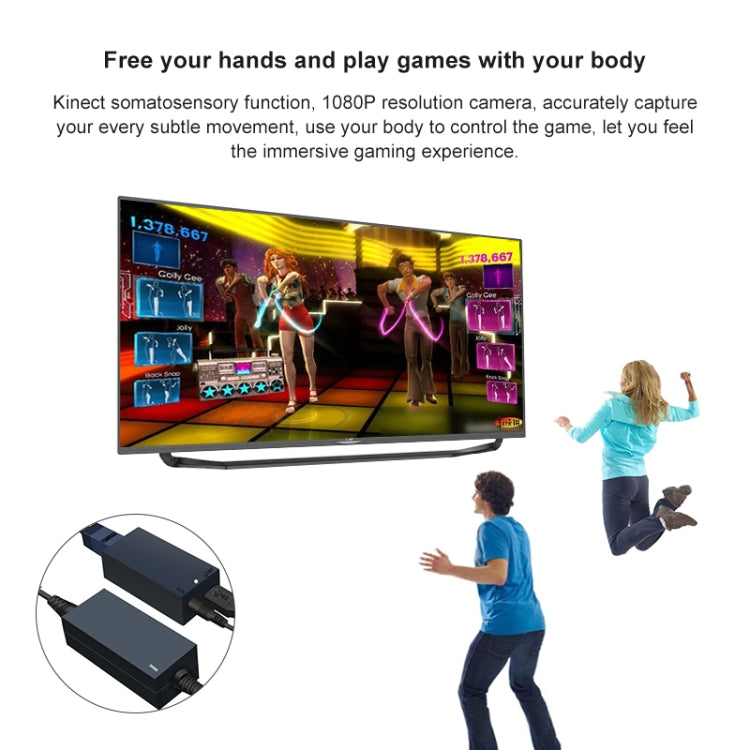 Fuente de alimentación del adaptador de CA Kinect 2.0 para PC con Windows / Xbox One S / X, enchufe de EE. UU., For Windows PC / Xbox One S / X