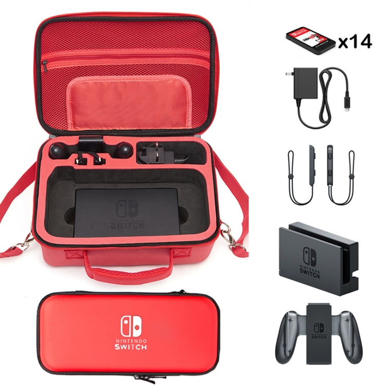 Bolso de hombro de almacenamiento Game Host para Switch, con bolsa pequeña, 3