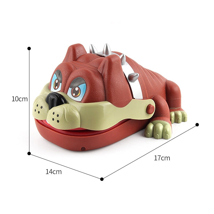 Dibujos animados creativos forma de perro mordedura mano novedad juguetes difíciles, Dog Shape